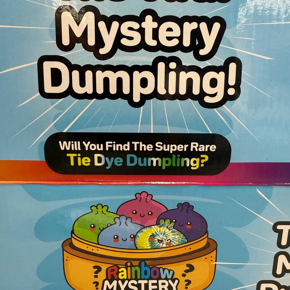 Dumpling Mystery Tie Dye Viral will you be lucky to get the tie dye  4”x4” size - Picture 5 of 5